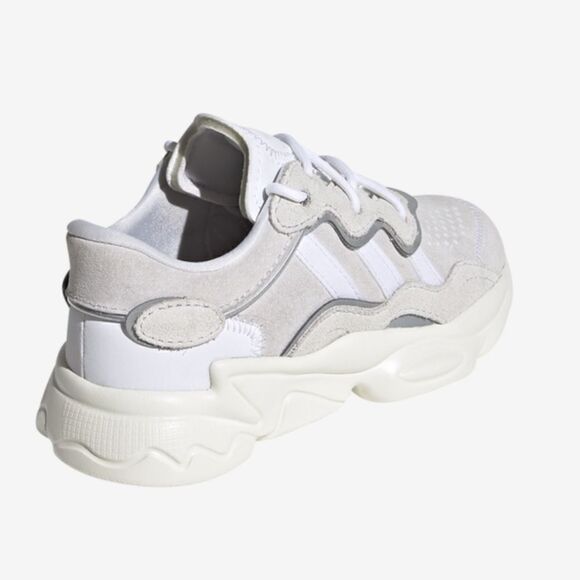 Pre-School Adidas Originals Ozweego Off White/Crystal White/Cloud White - Picture 3 of 16